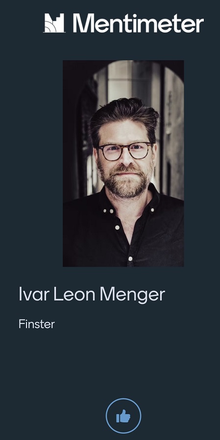 Ivar Leon Menger
Mentimeter
Thriller-Gala Buchmesse Messebericht